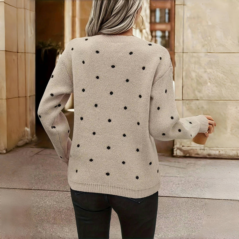 Priscilla | Snug Dot Sweater