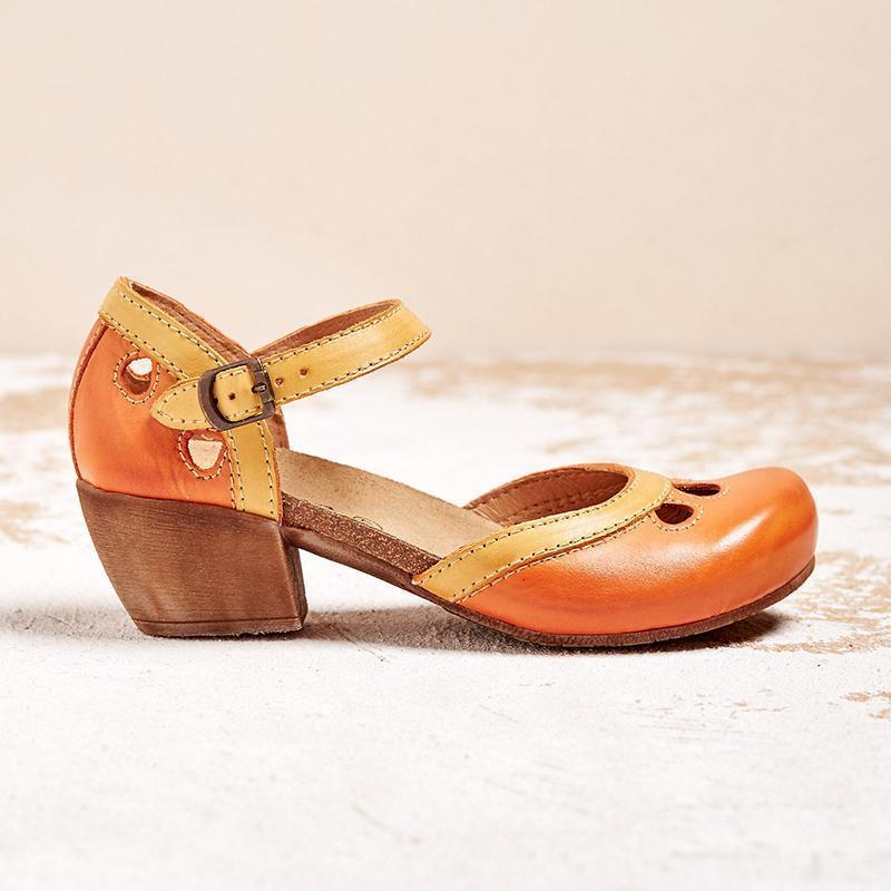 Linda | Women's Orthopedic Low Heel Flat Sandals
