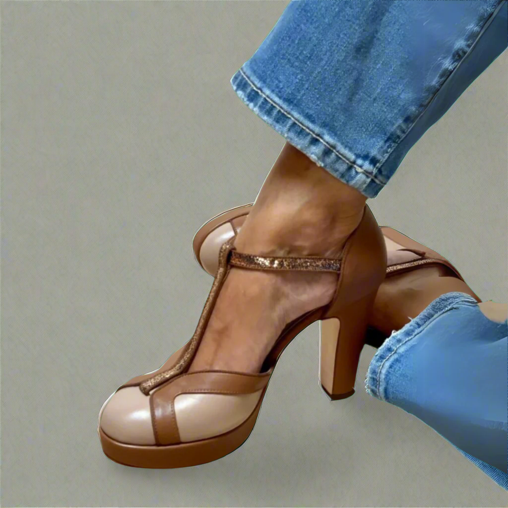 Ava | Refined and Comfortable Heeled Sandals