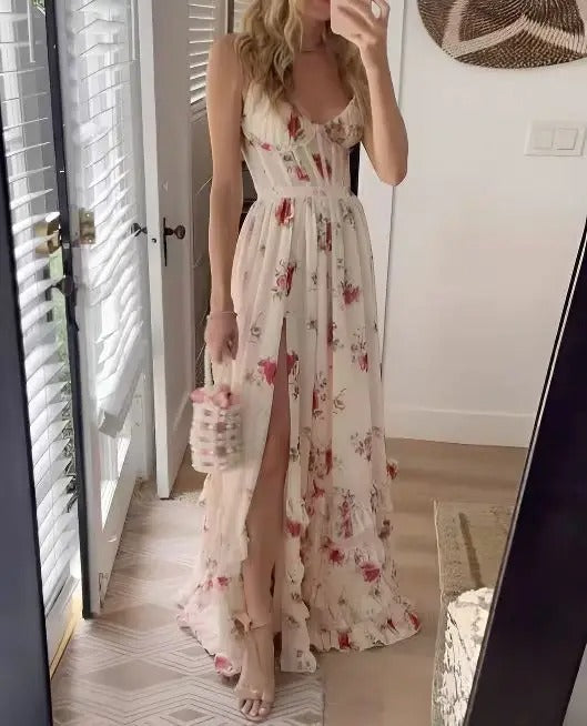 Paige | Women's Wedding Guest Botanical Dress