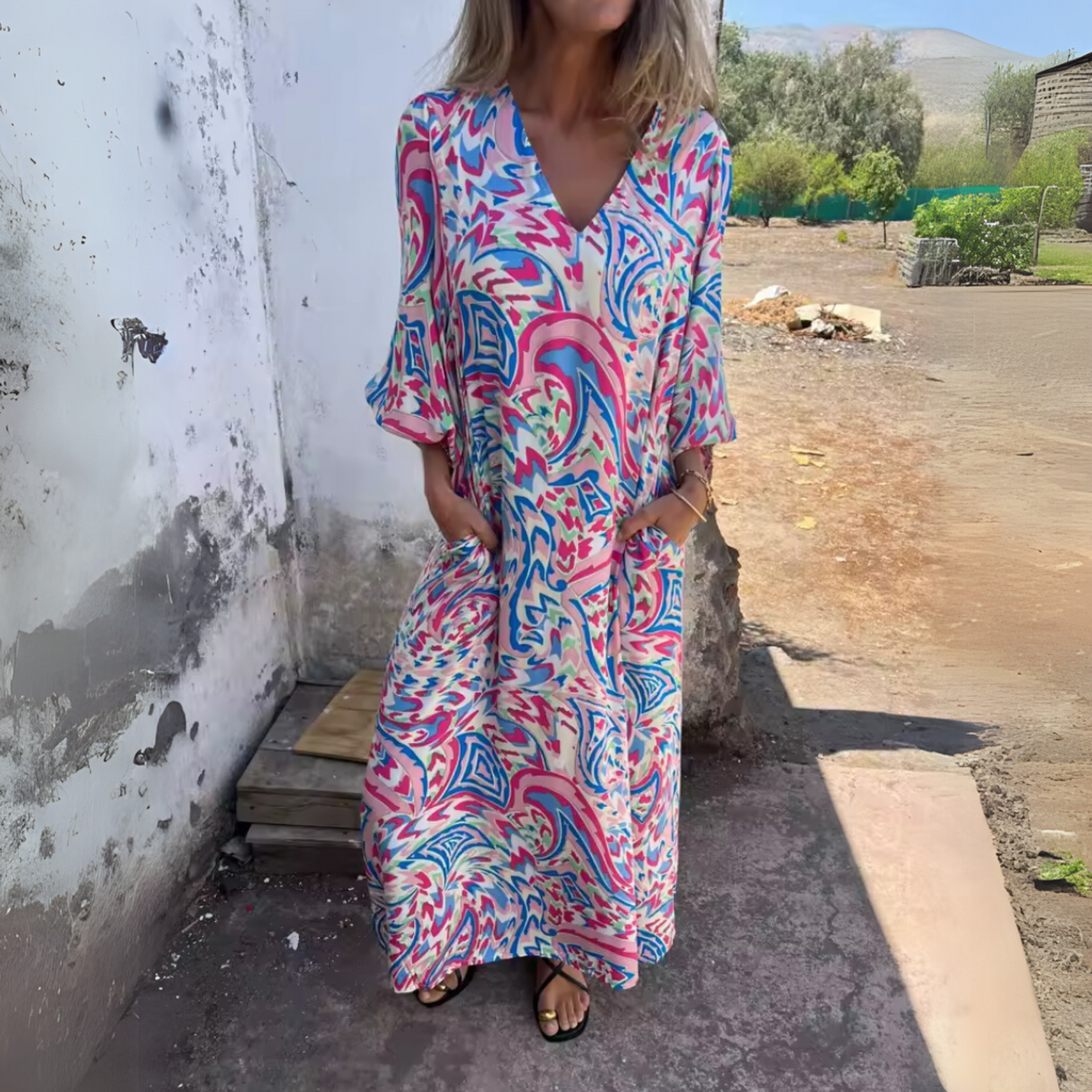Tricia | Flowing Spring Dress