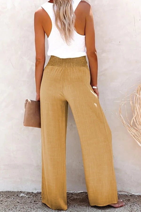 Claire | Cozy High-Waisted Trousers