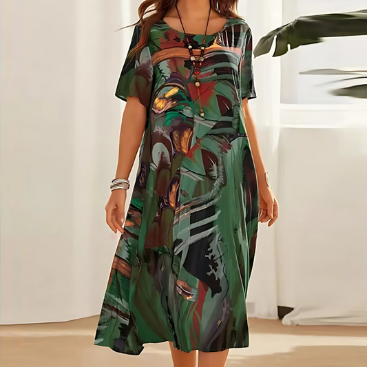 Charlotte | Refined Floral Dress
