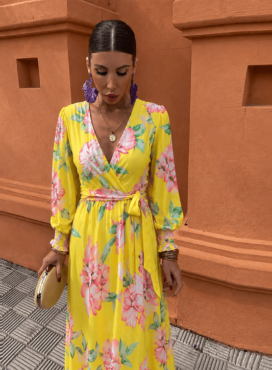 Kaitlyn | Women's Wedding Guest Lace Botanical Dress Summer 2026
