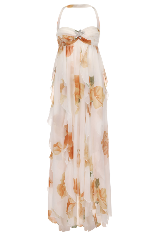 Marlowe | Refined Halter Maxi Dress