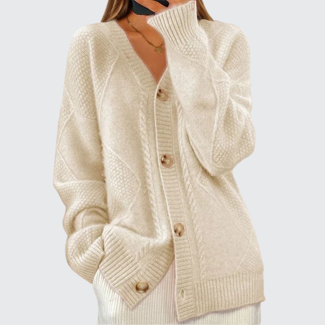 Lauren | Cable Cardigan