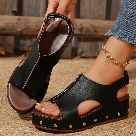 Callie | Women's Platform Cushioned Sandals