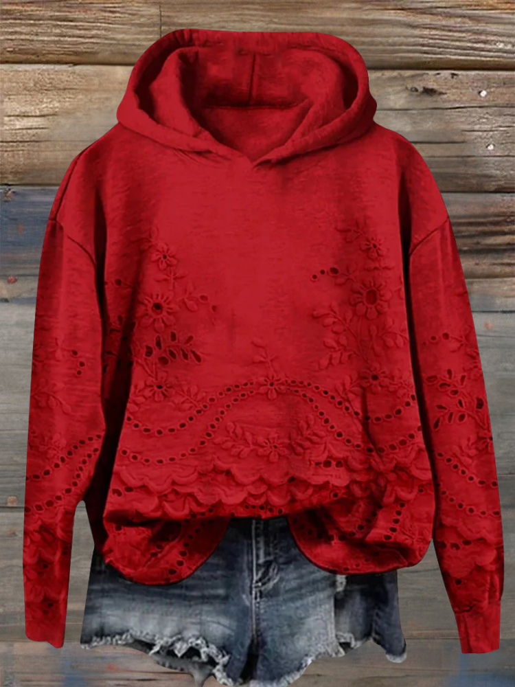 Josephine | Trendy Floral Hoodie