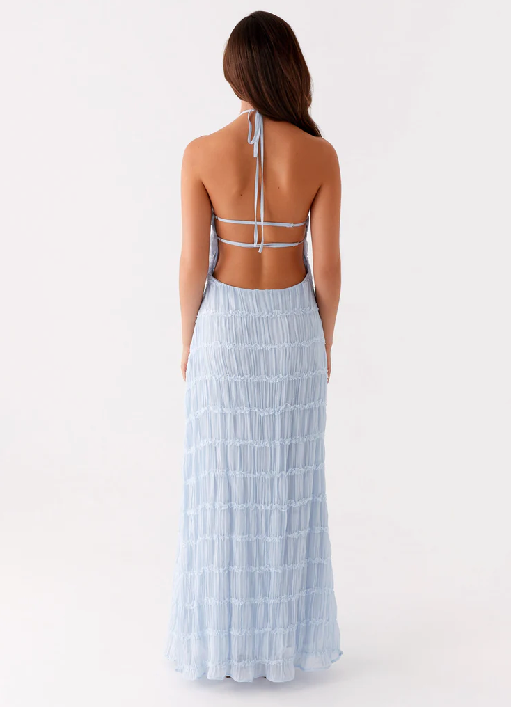 Ruby | Refined Halter Maxi Dress