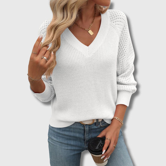 Alexis | Refined V-Neck Sweater