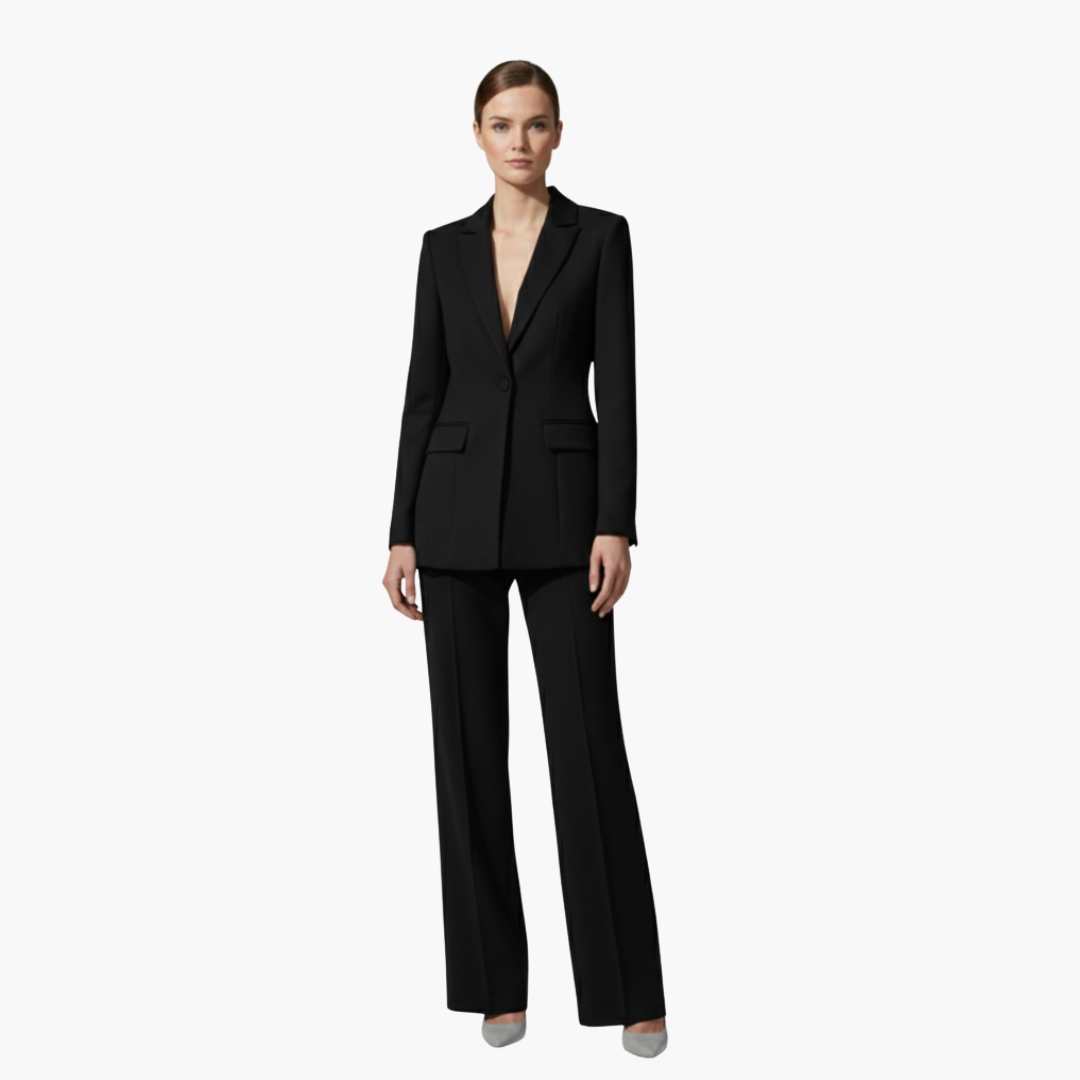 Julie | Women's Business Relaxed Blazer Suit Set