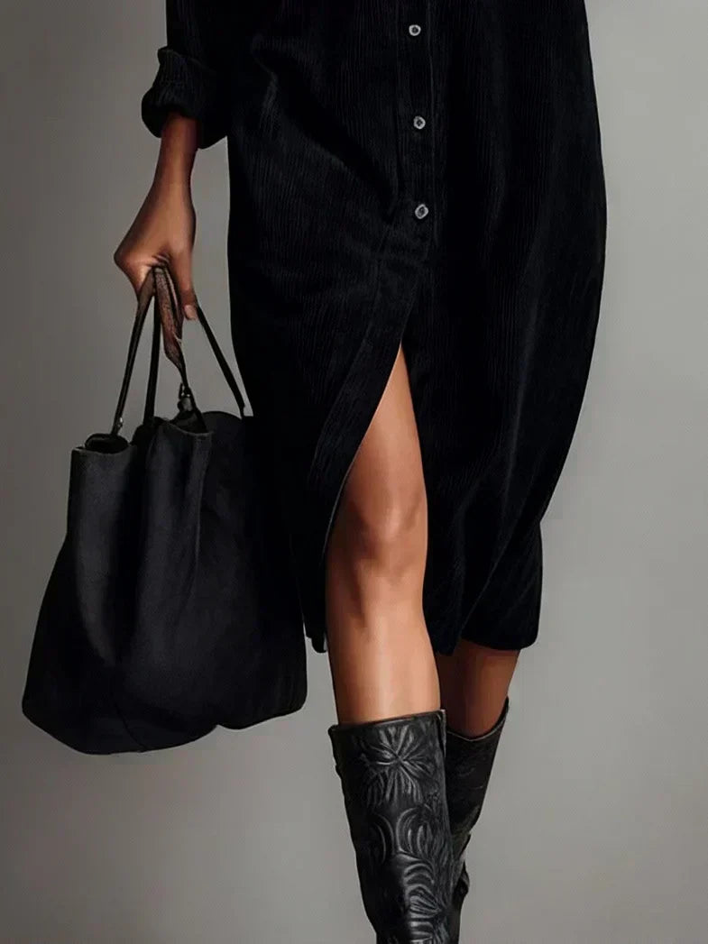 Zoe | Trendy Flared Hem Dress