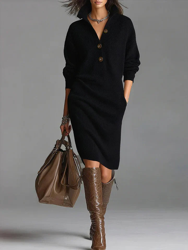 Everly | Trendy Sweater Dress