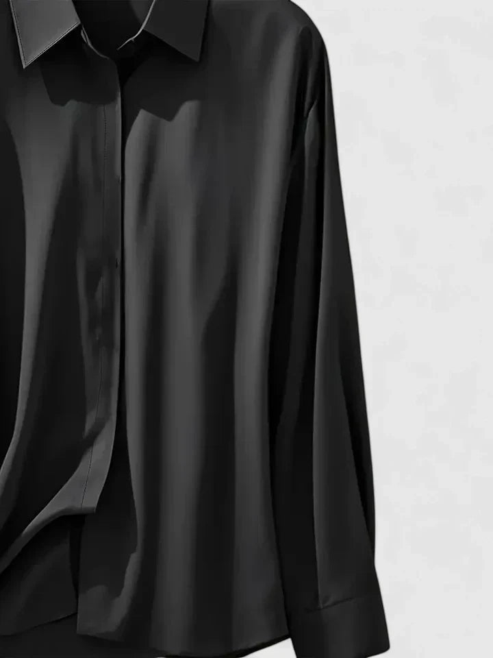 Donna | Women's Refined Button Down Shirt with Concealed Placket