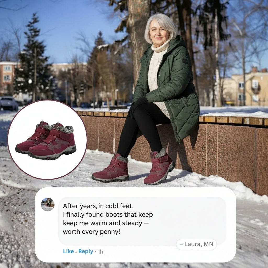 Amanda | Comfort Orthopedic & Waterproof Boots