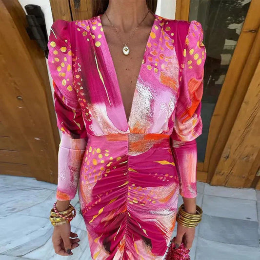 Julia | Women's Wedding Guest Wrap Maxi Dress Evening