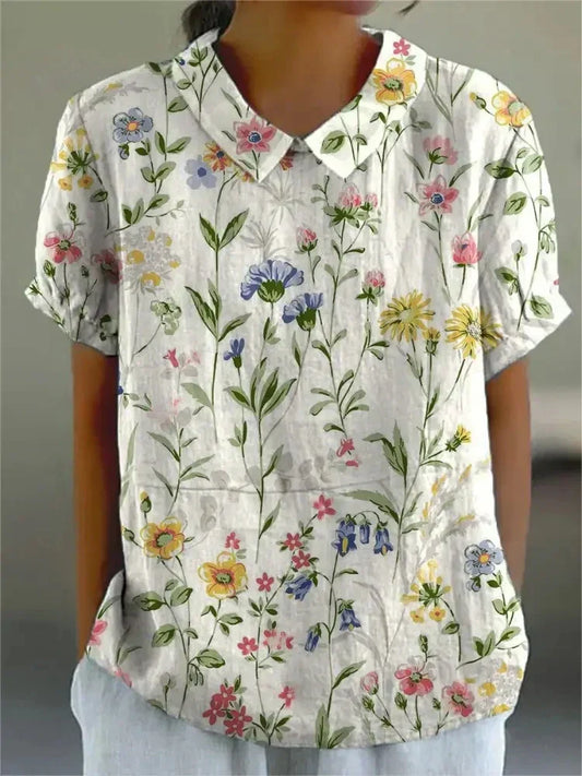 Adeline | Botanical Shirt