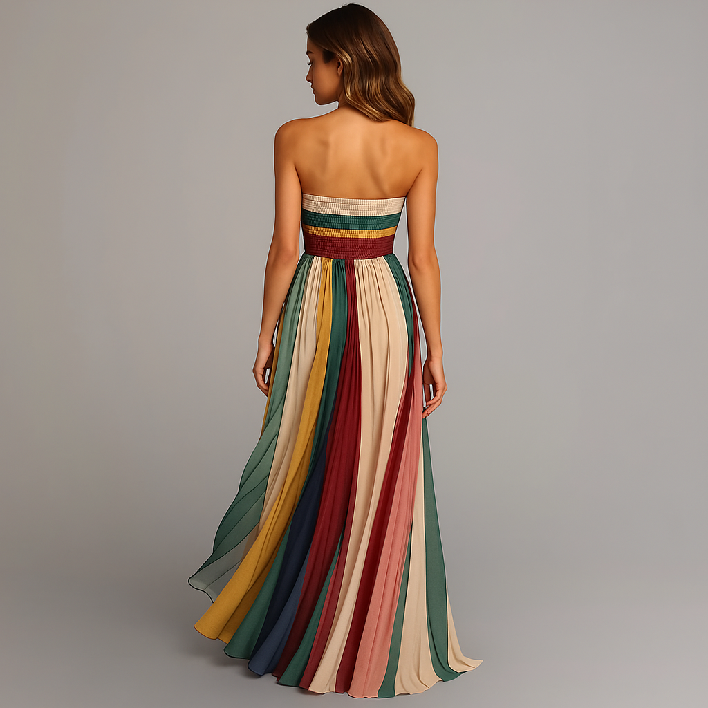 Selena | Holiday Glam Maxi Dress
