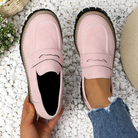 Michelle | Women's Chunky Platform Loafers