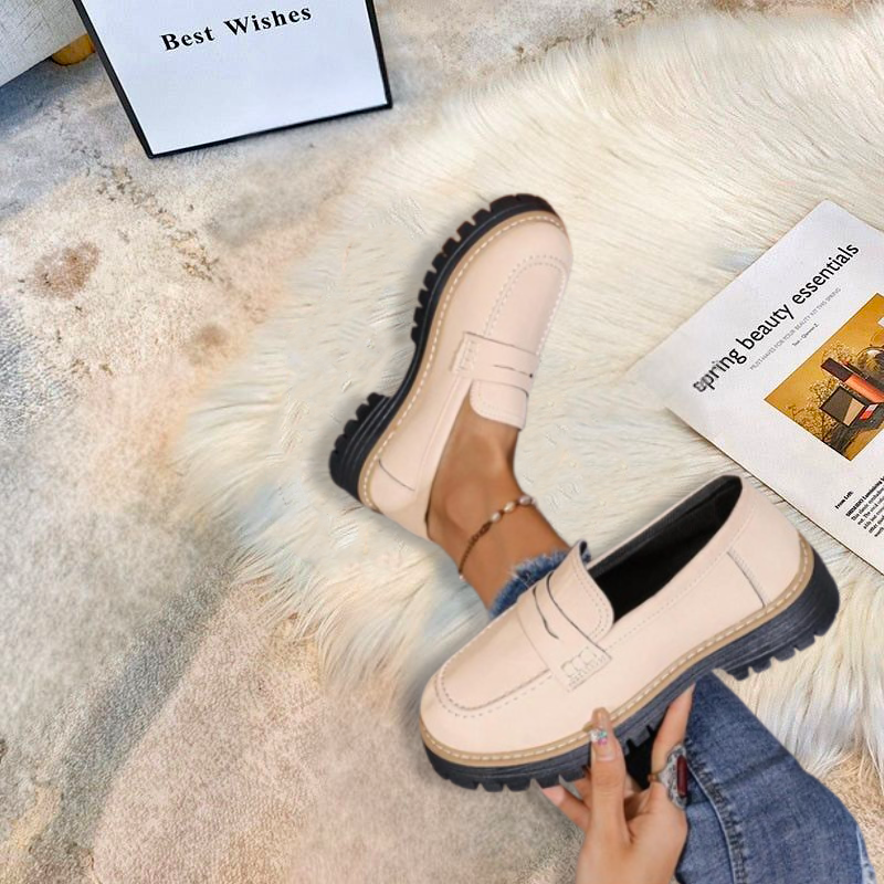 Michelle | Women's Chunky Platform Loafers