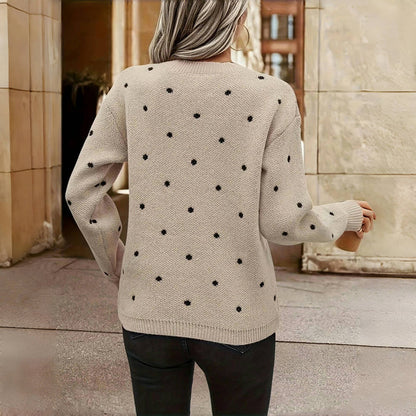 Priscilla | Snug Dot Sweater