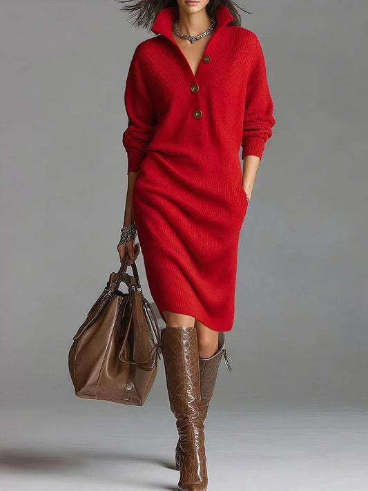 Everly | Trendy Sweater Dress