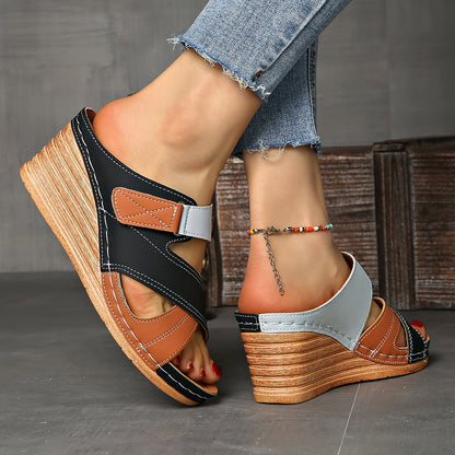 Sofia | Women's Wedge Slides