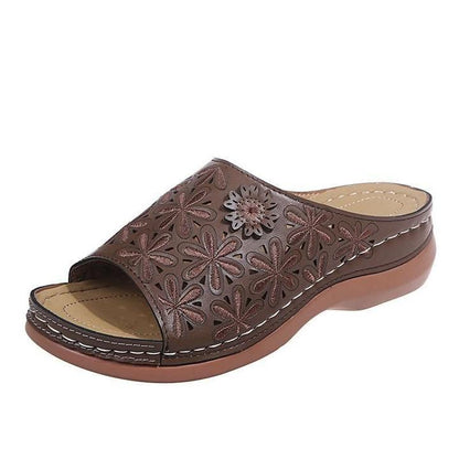 Savannah | Women's Orthopedic Flat Cushioned Sandals for Walking