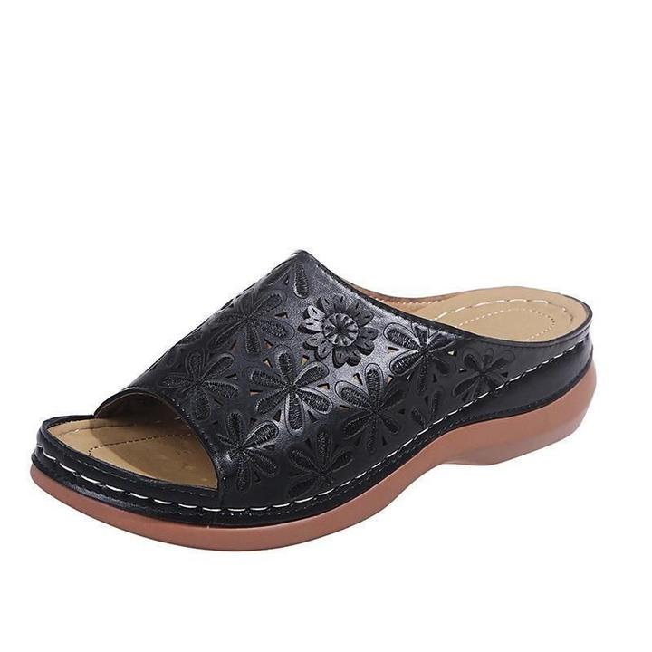 Savannah | Women's Orthopedic Flat Cushioned Sandals for Walking