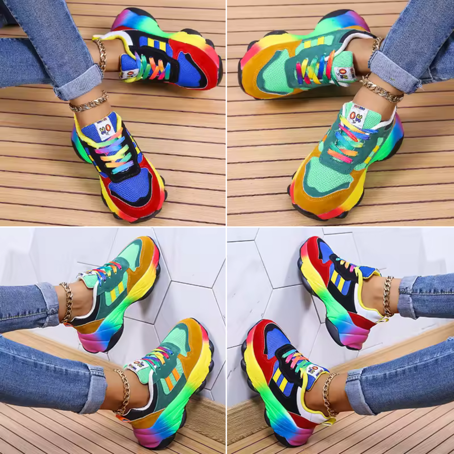 Lauren | Vibrant Orthopedic Sneakers