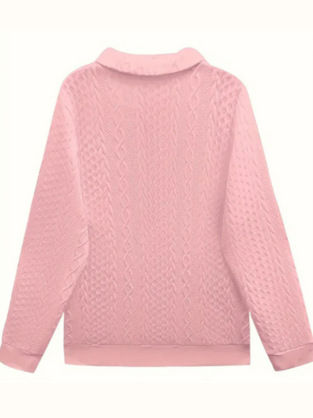 Carol | Contemporary Zip-Up Sweater