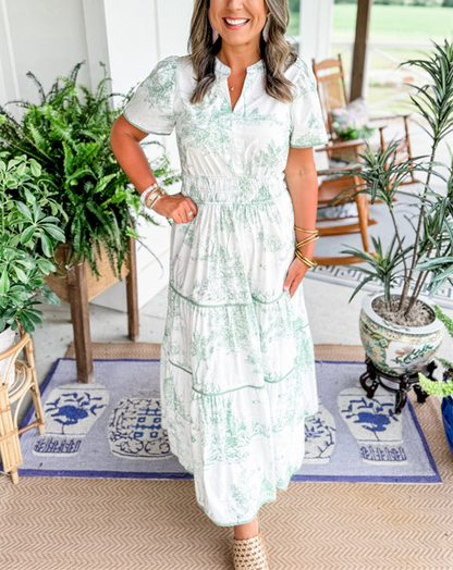 Riley | Classic Toile Maxi