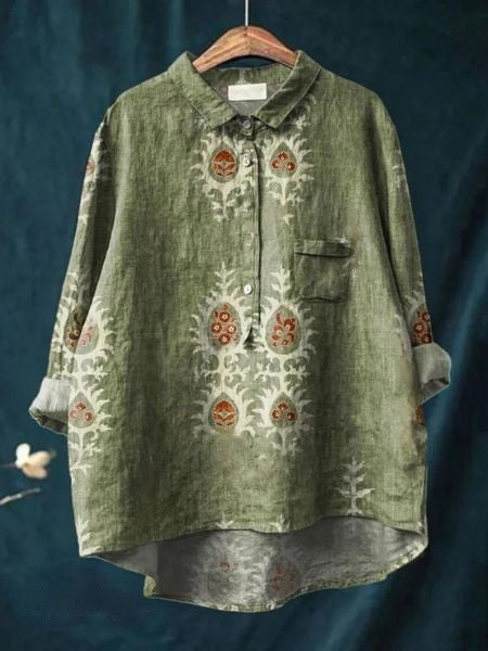 Laura | Botanical Blouse