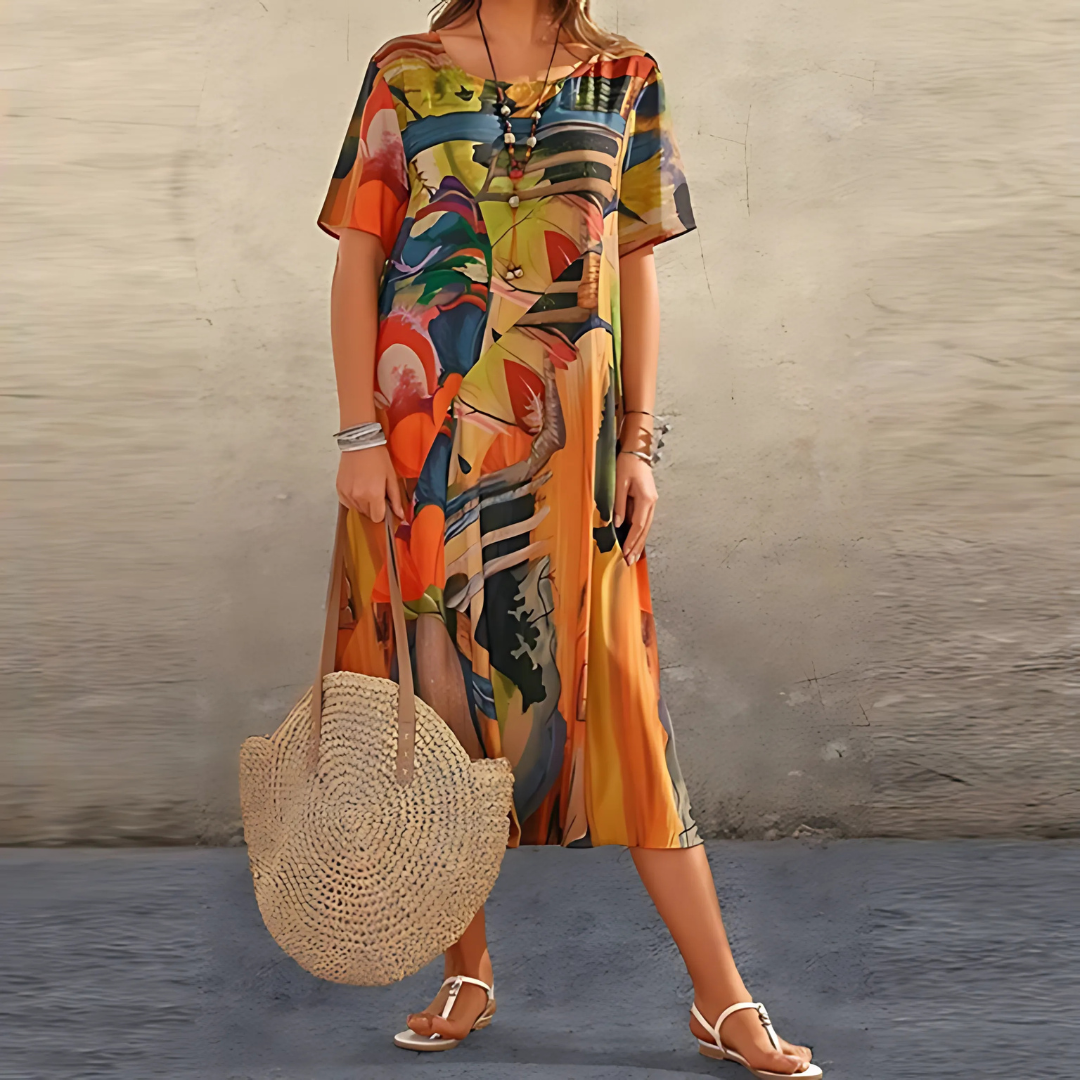 Charlotte | Refined Floral Dress