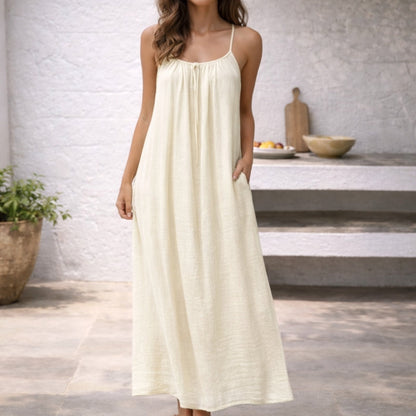 Cora | Women's Maxi Dress Spaghetti Strap Sundress