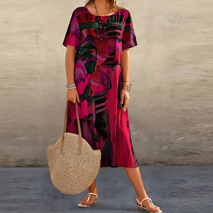 Charlotte | Refined Floral Dress