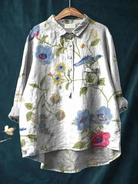 Laura | Botanical Blouse