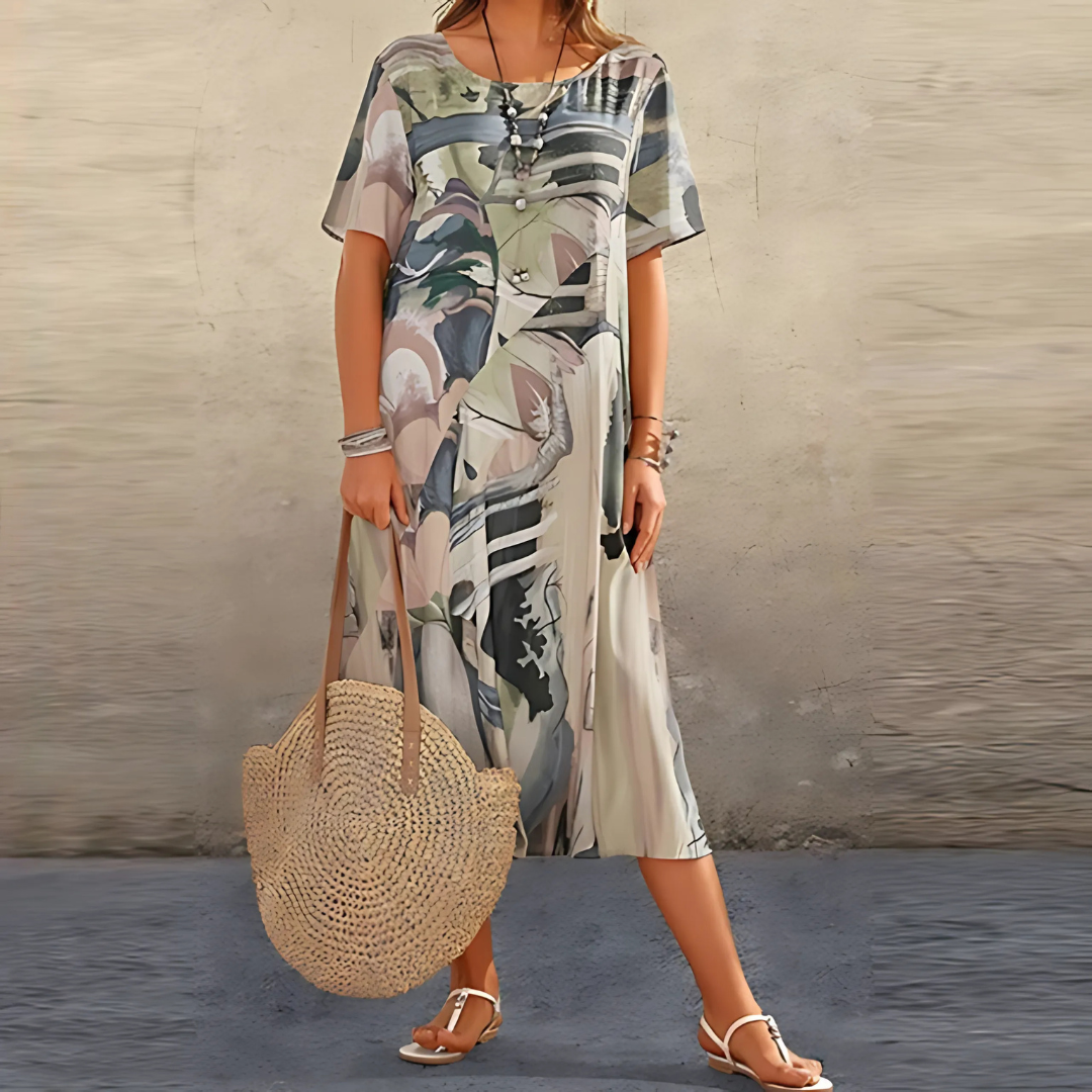 Charlotte | Refined Floral Dress