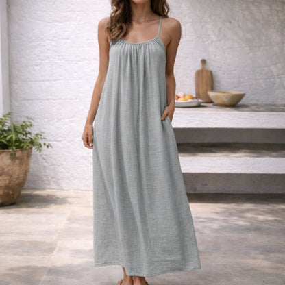 Cora | Women's Maxi Dress Spaghetti Strap Sundress