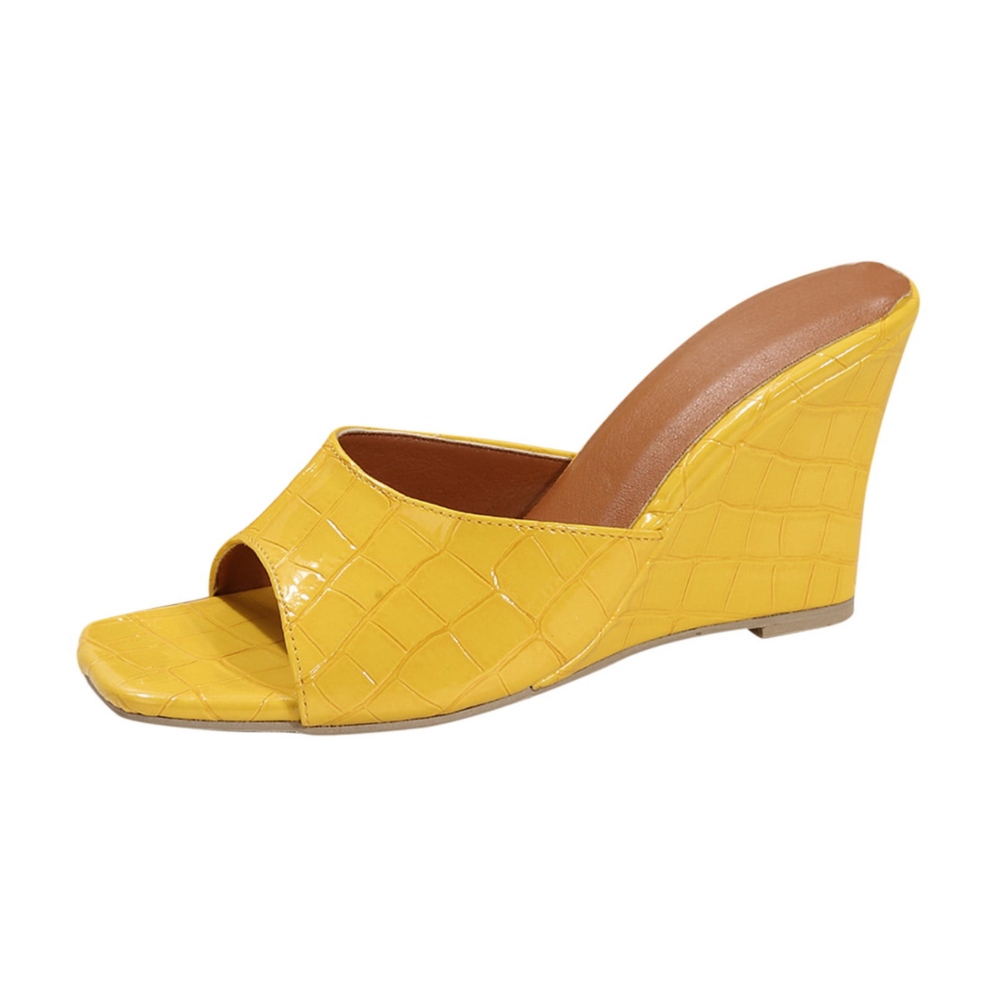 Tricia | Women's Leather Wedge Cushioned Shoes
