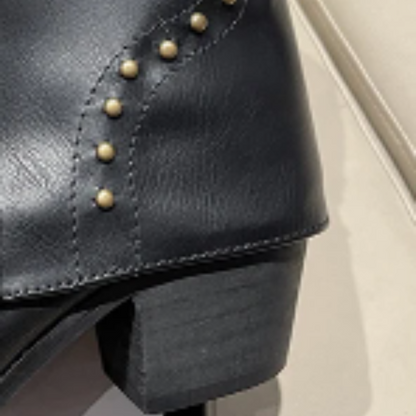 Lydia | Studded Western Boots