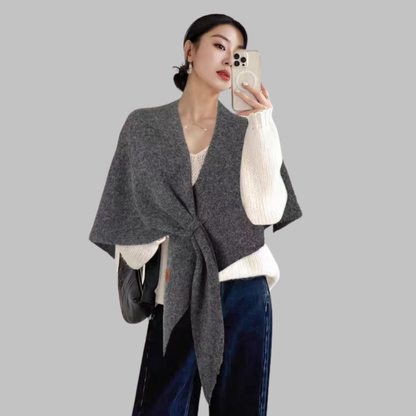 Patricia | Classy Plush Comfortable Triangle Shawl