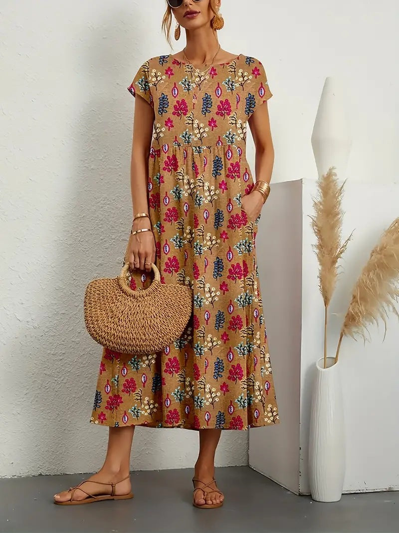 Ava | Refined Floral Dress