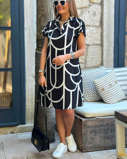 Isla | Dress with Short Sleeves