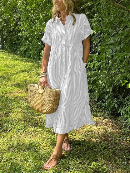 Sydney | Striped Button-Up Shirt