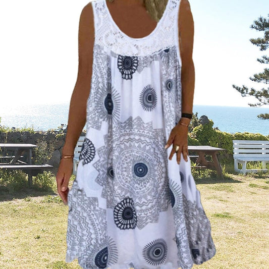 Hadleigh | No-Sleeve Summer Dress