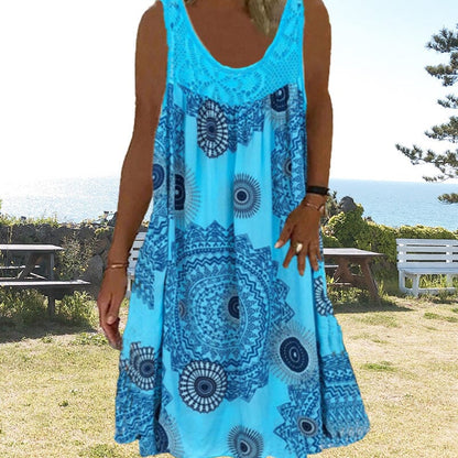 Hadleigh | No-Sleeve Summer Dress