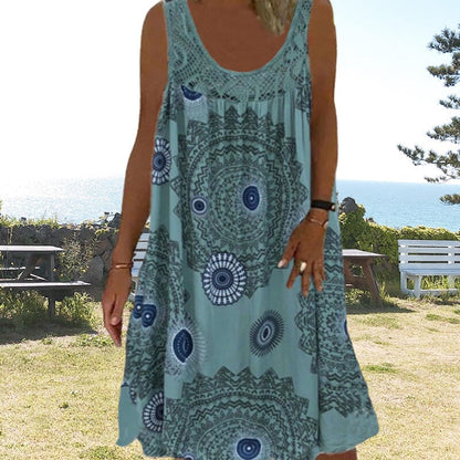 Hadleigh | No-Sleeve Summer Dress
