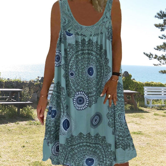 Hadleigh | No-Sleeve Summer Dress