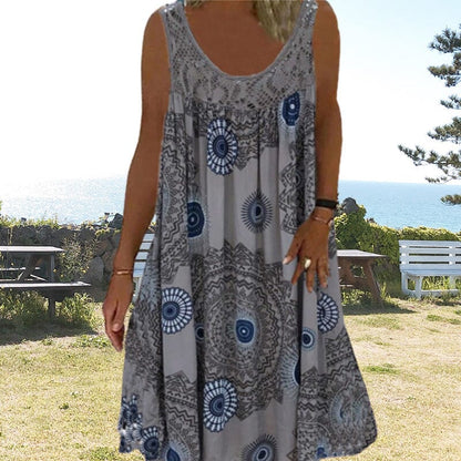 Hadleigh | No-Sleeve Summer Dress